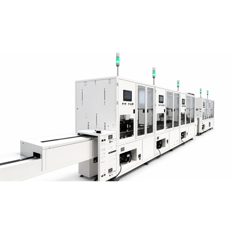 Fully Automatic MCIO High-Speed Cable Wire Preparing & Hot Bar Soldering Production Line