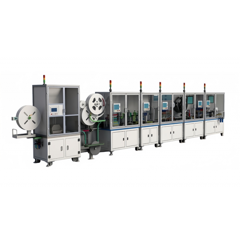 Fully Automatic B901 Connector Assembly, Inspection & Packaging Line