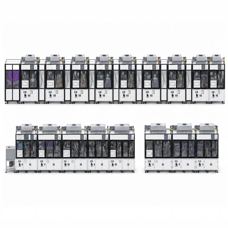 Fully Automatic OSFP Connector Assembly, Inspection & Packaging Line