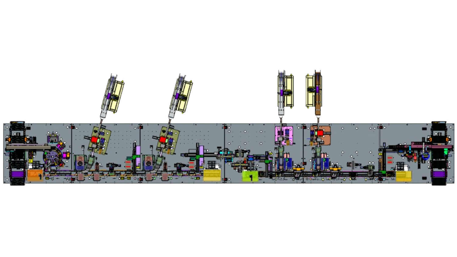 Fully Automatic TWS Charging Case Connector Assembly Line自动线缩略图