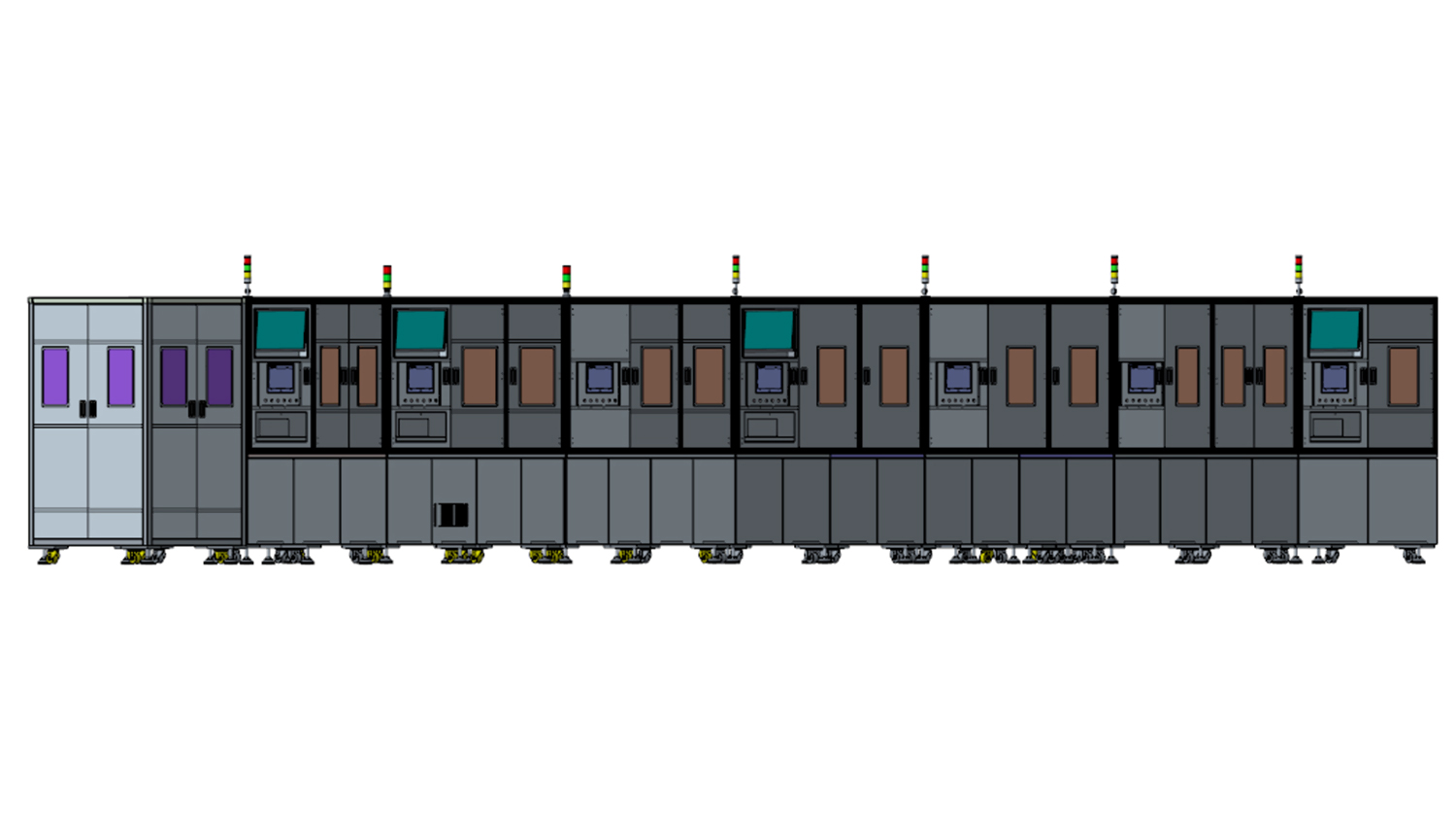 Fully Automatic Type-C Connector Assembly & Inspection Line (6- Part Assembly)2