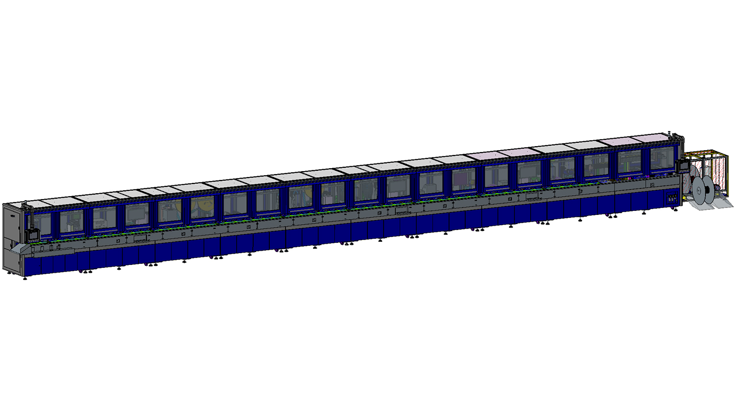 Fully Automatic RT-Version Ethernet Cable Assembly & Testing Line2