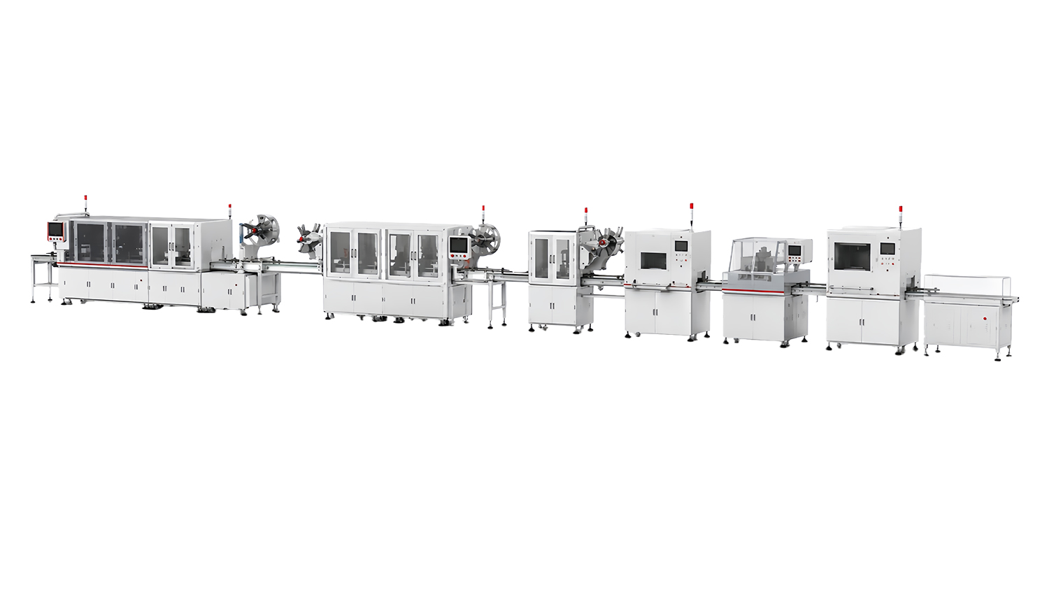 Fully Automatic SAS Connector Assembly, Inspection & Packaging Line1