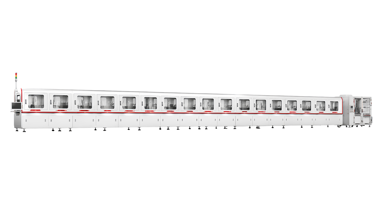 Fully Automatic RT-Version Ethernet Cable Assembly & Testing Line1