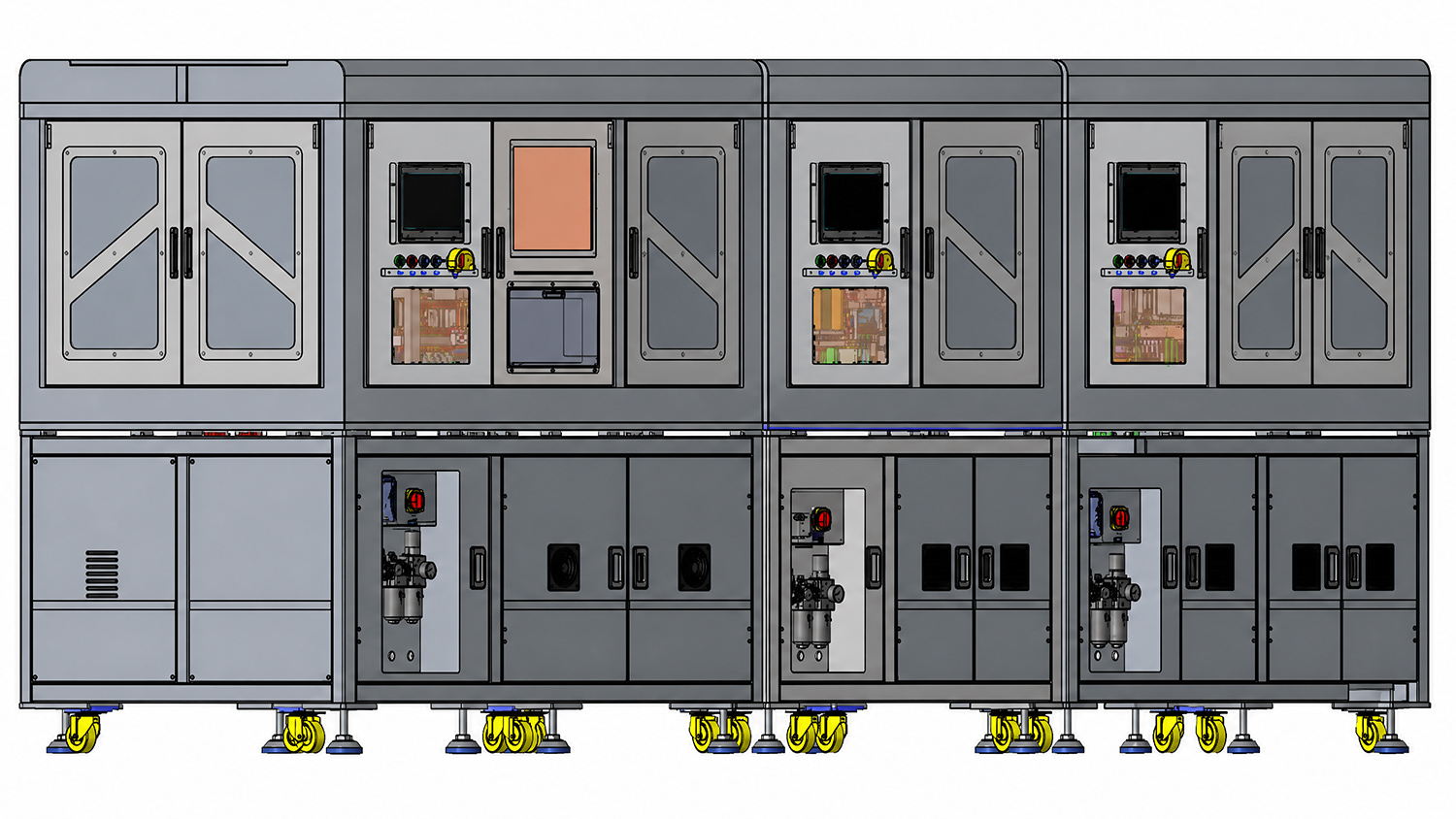 Fully Automatic Ring & Nut Assembly & Spot Welding Line2