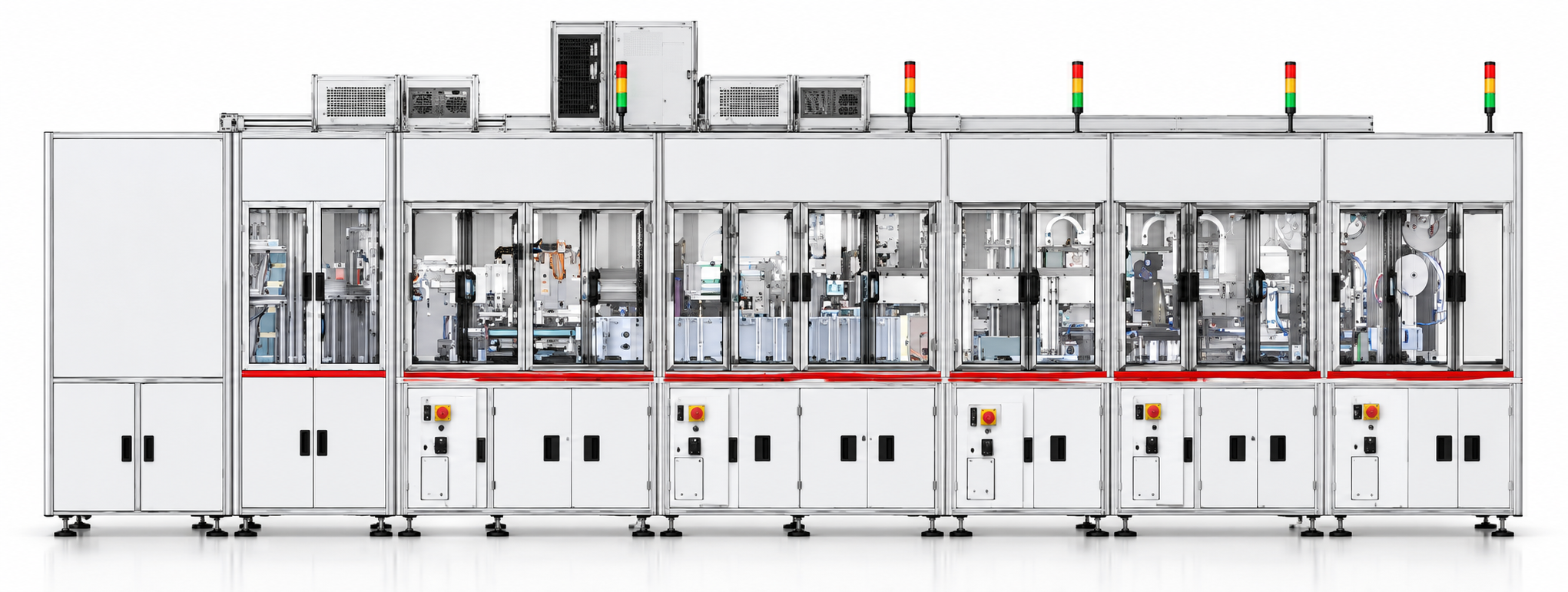 Fully Automatic Type-C Connector Assembly Line (2-Part Assembly)1