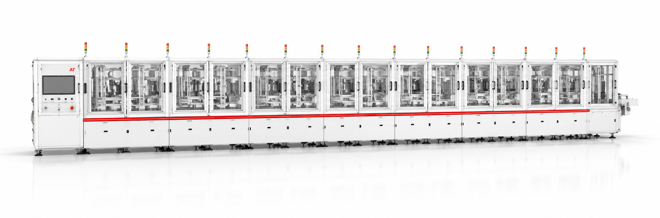 Fully Automatic Type-C Connector Assembly & Inspection Line (6- Part Assembly)1