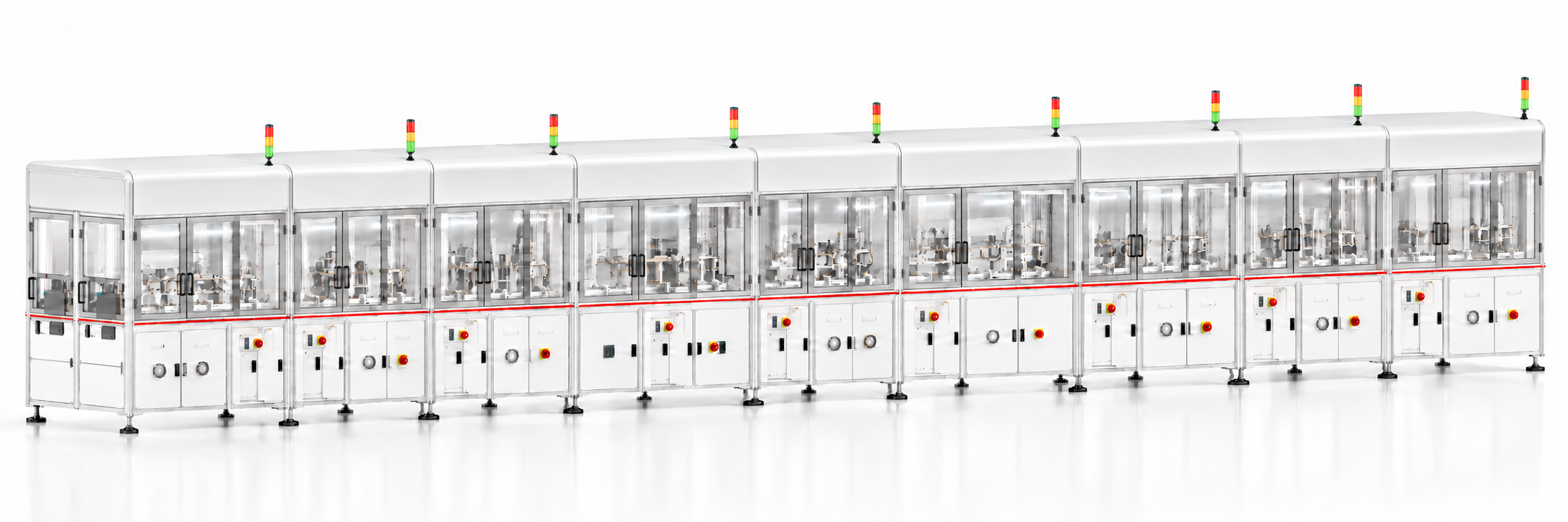 Fully Automatic Type-C Connector Assembly & Spot Welding Line1