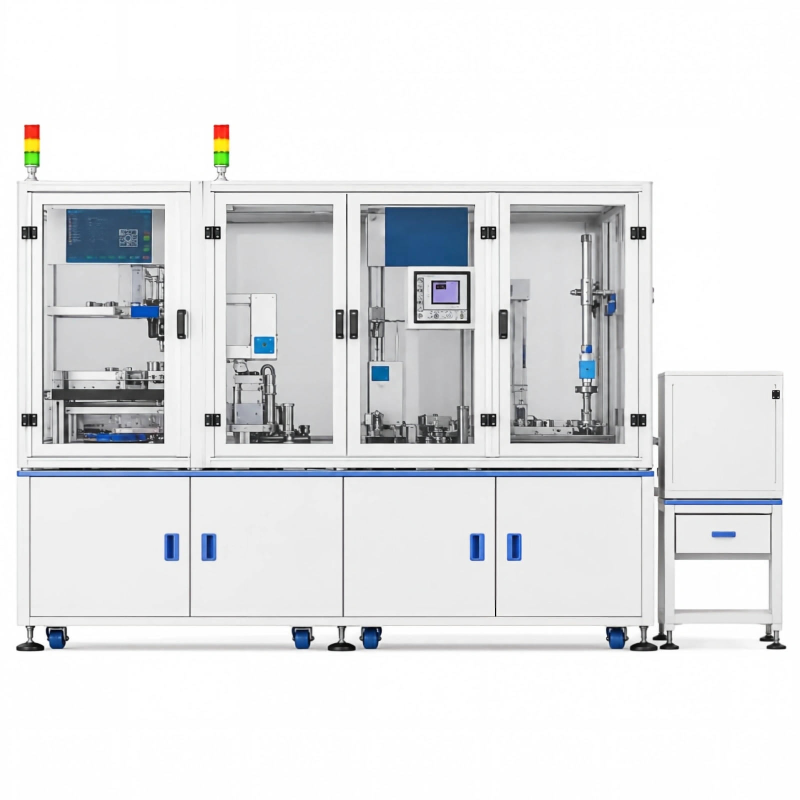 Fully Automatic FPC Female Connector Assembly, Inspection & Packaging Line自动线缩略图