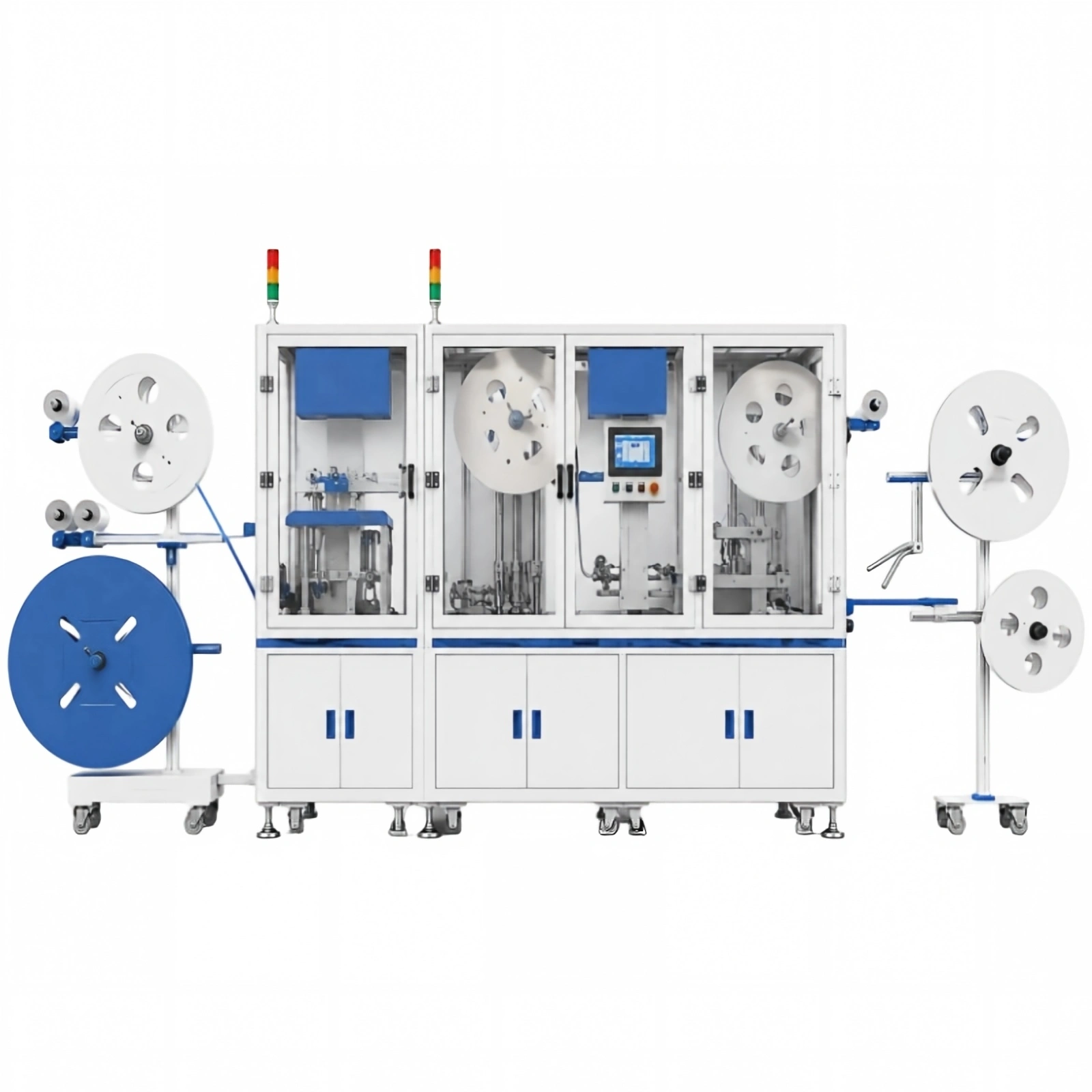 Fully Automatic Carrier Tape Punching, Splitting & Riveting Line自动线缩略图